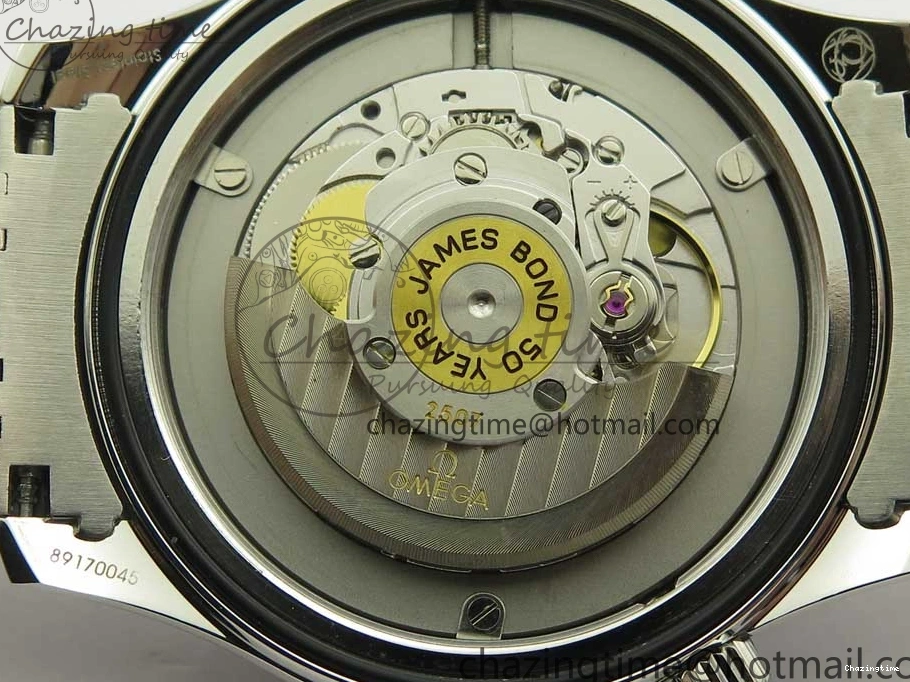 0424 Seamaster 300M Chronometer SS “007” Limited Edition OMF 1:1 Best Edition on SS Bracelet A2824 (Black Balance Wheel) V Seasonal 7952